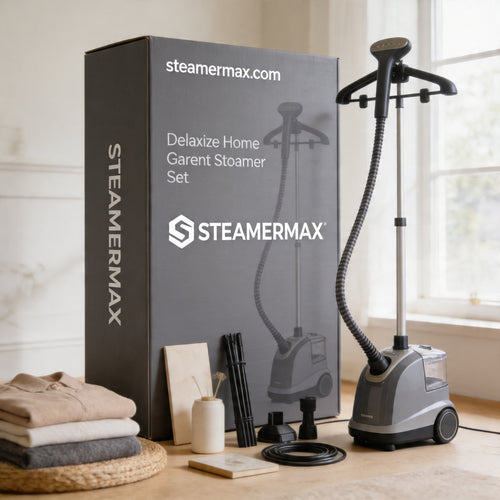 Deluxe Home Garment Steamer Set